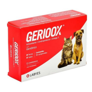 Gerioox Suplemento Geriátrico Para Perro y gato